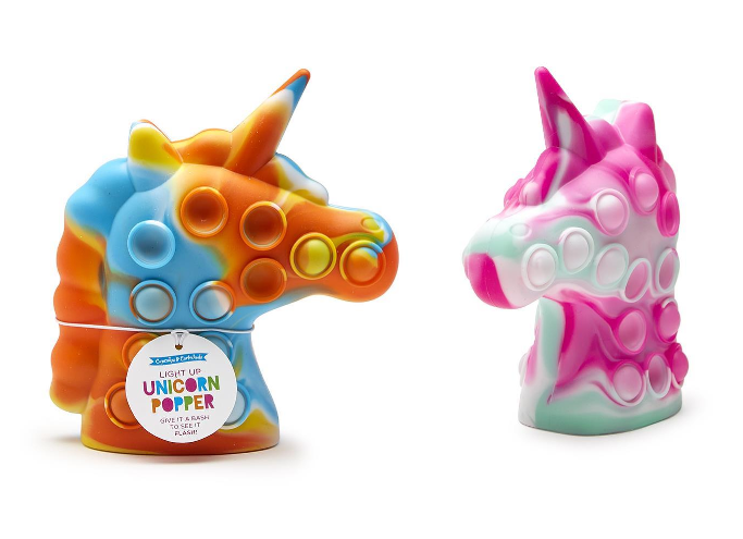 Unicorn Light 3D Up Popper | Blue Swirl