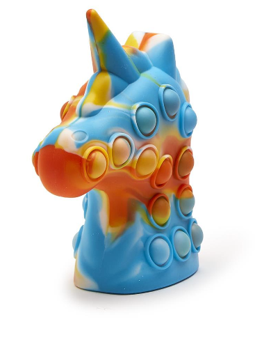Unicorn Light 3D Up Popper | Blue Swirl