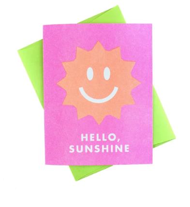 Hello, Sunshine Card
