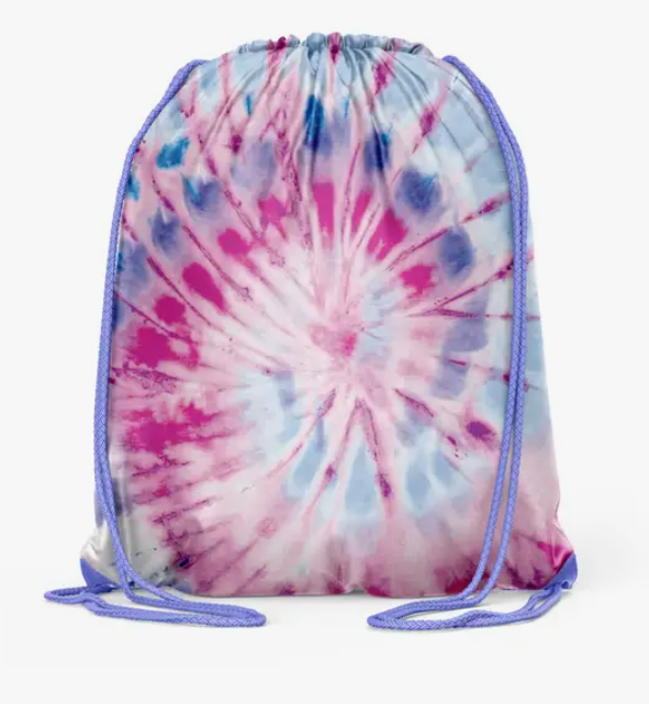 Razzy Tie Dye Canvas Sling Bag