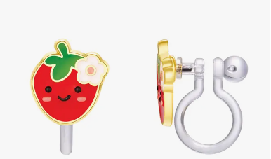 CLIP ON Berry Cute Earrings