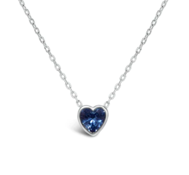 Bezel Heart | December Zircon
