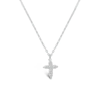 Silver Forever Faith Cross Necklace