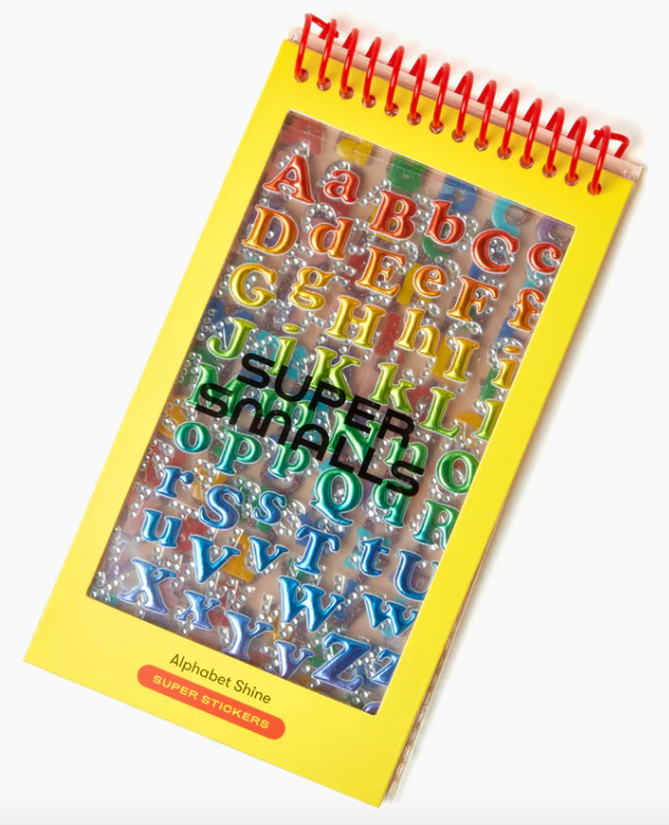 Alphabet Shine Super Stickers