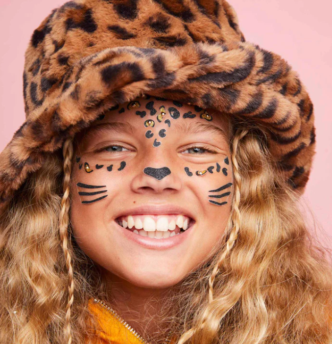 Cheetah Gem Makeup