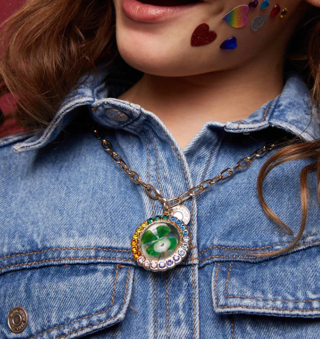 Lucky Streak REAL 4 Leaf Clover Necklace