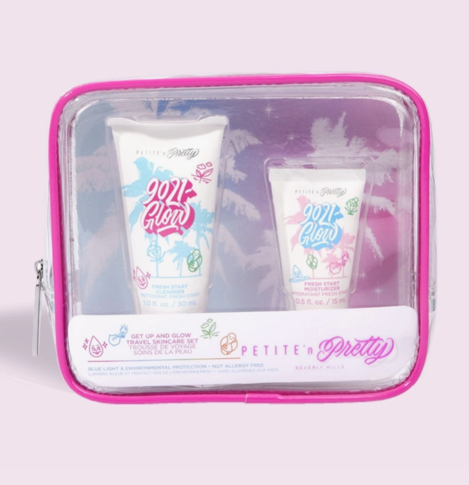 Get Up and Glow Travel Skincare Set