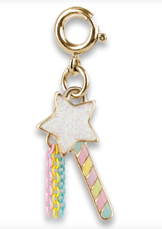 Gold Magic Wand Charm