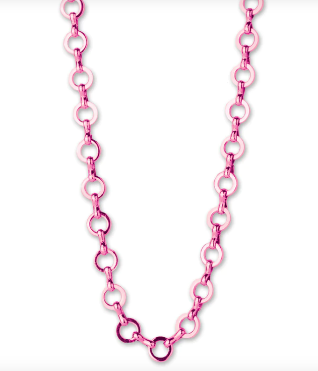 Pink Chain Necklace