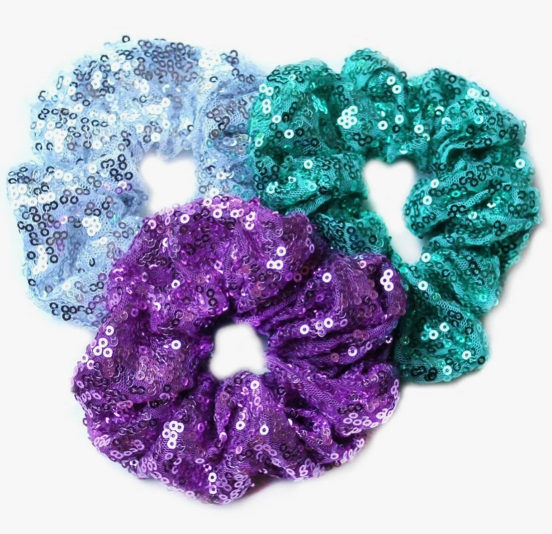 Sequin Scrunchie Pack