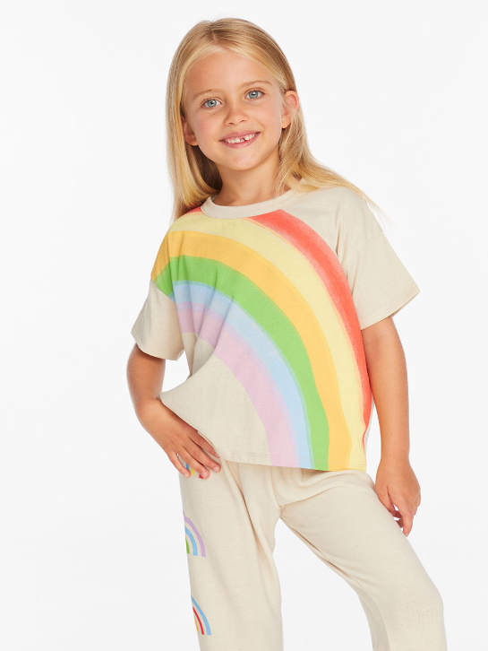Oatmeal Rainbow Vintage Jersey TShirt
