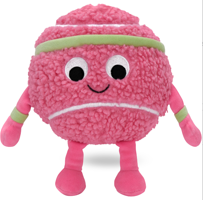Tennis Buddy Pink Mini Plush