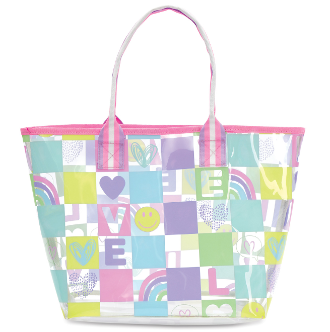 Talk About Love Clear Tote Bag