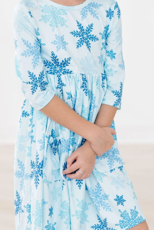 Winter Wonderland Pocket Twirl Dress belle: a shop for girls Winter Wonderland Pocket Twirl Dress belle: a shop for girls