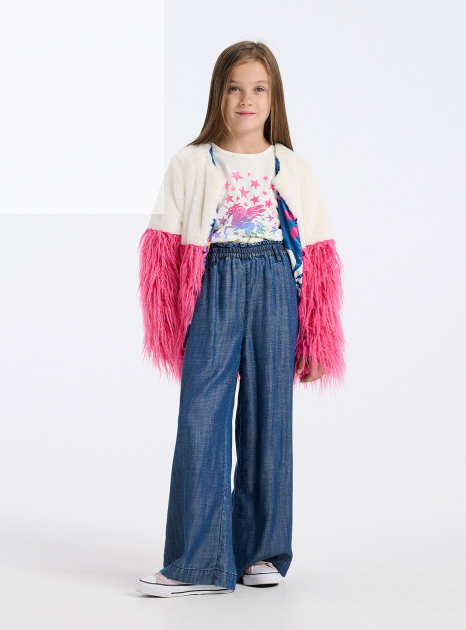 Tencel Textured Paperbag Pants