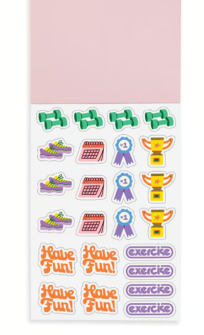 Goal Setter Sticker Book