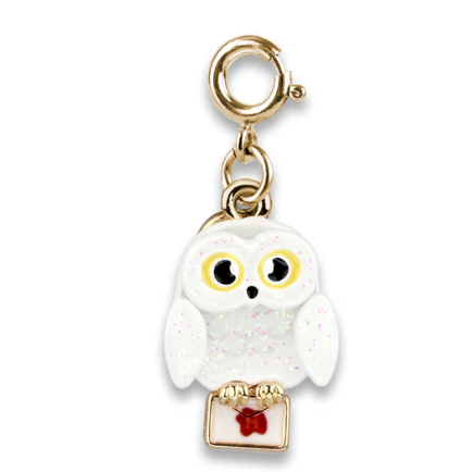 Gold Swivel Hedwig Charm