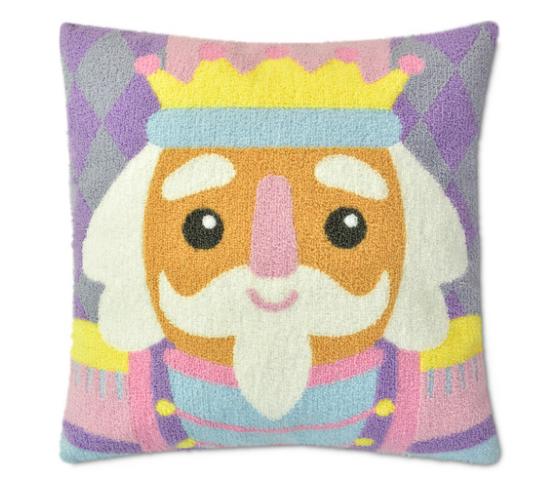 14" Nutcracker Ballet Chenille Pillow