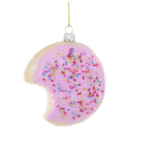 Sugar Cookie w/Bite Ornament