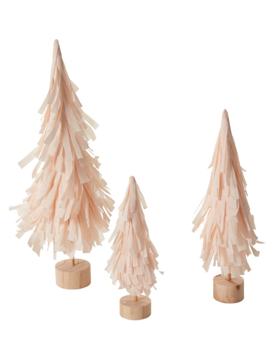 Small 8.75" Blush Streamer Tree
