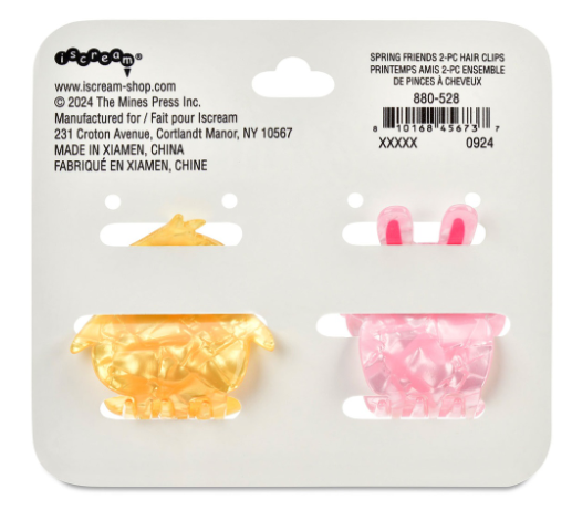Spring Friends Hair Clips