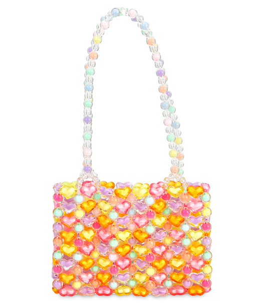 Beaded Pastel Bag