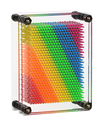 Rainbow Pin Art