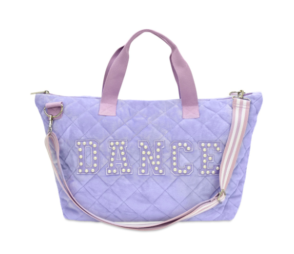 Love to Dance Quilted Overnight Bag