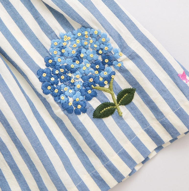 Blue Stripe Sarita Dress