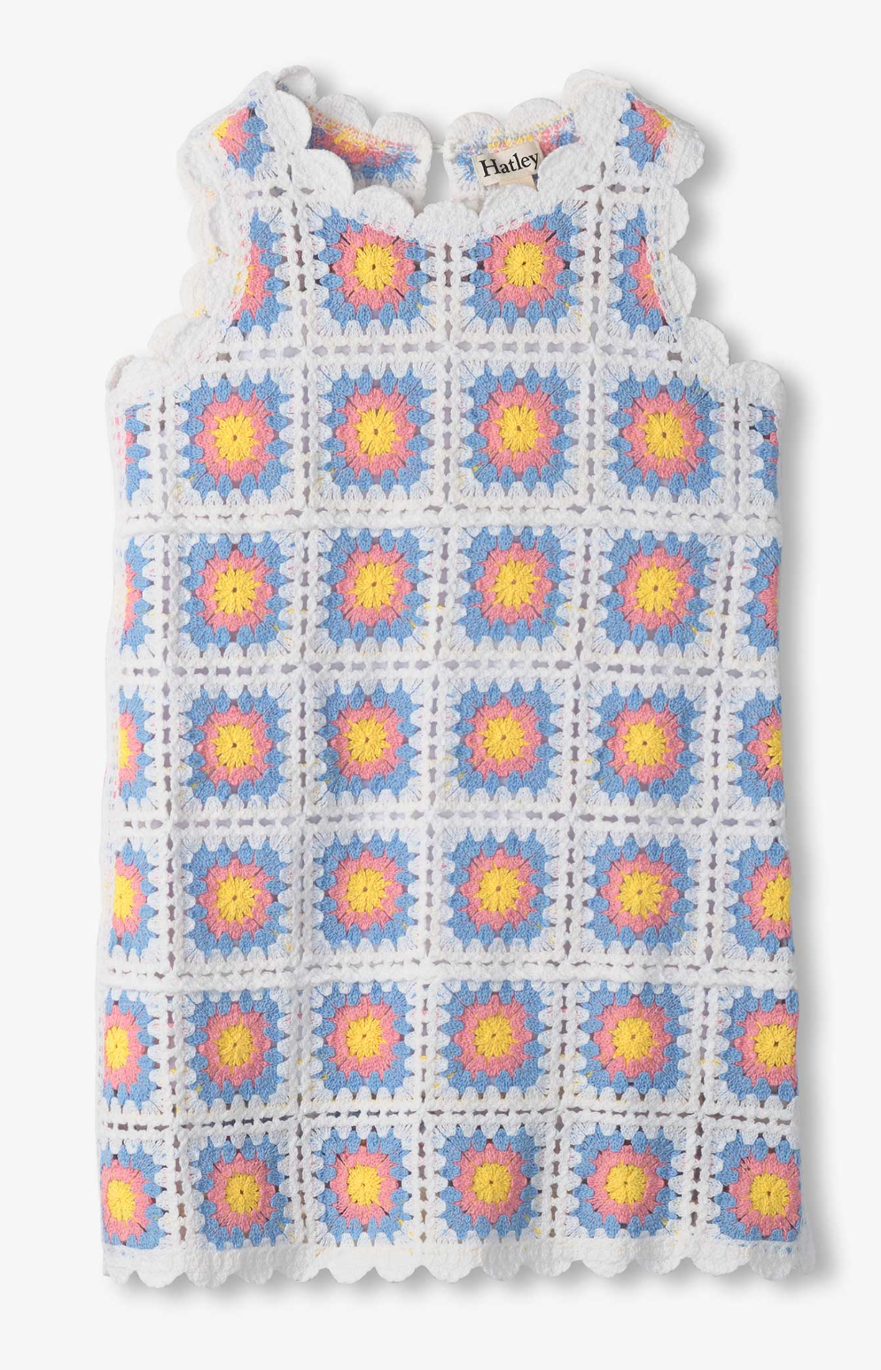 Buttercup Sleeveless Crochet Dress