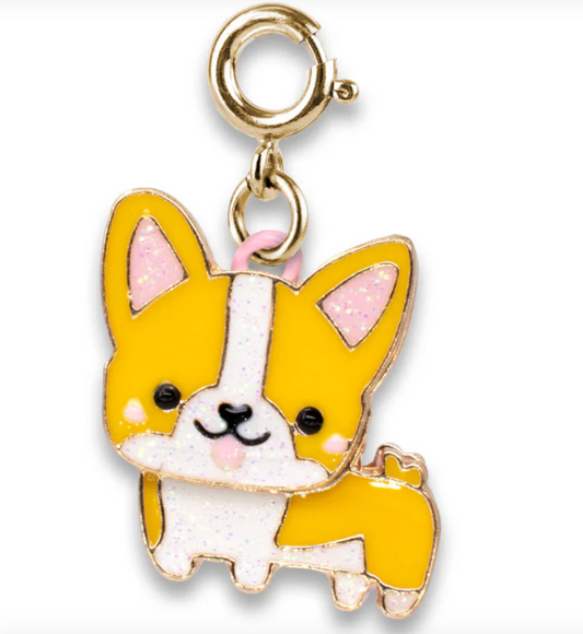 Gold Corgi Charm