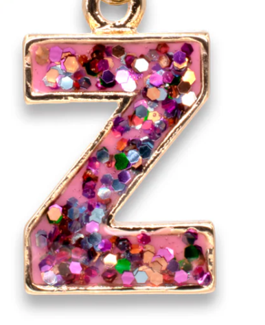 Glitter Initial Charm | Z