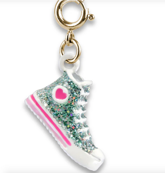 Glitter High Top Sneaker Charm