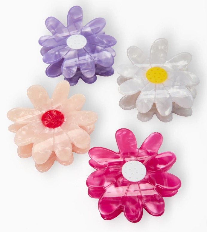 Daisy Hair Claw Clip
