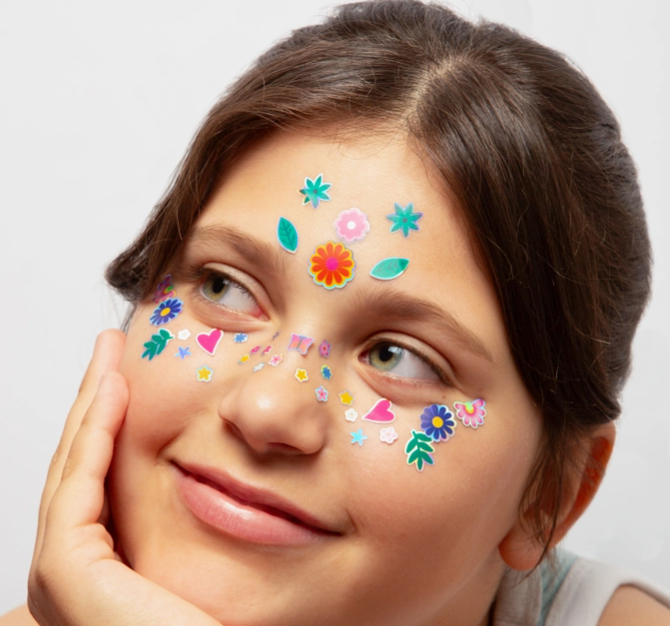 Unicorn Face Stickers