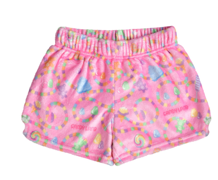 Candy Land Sugar Trail Plush Shorts