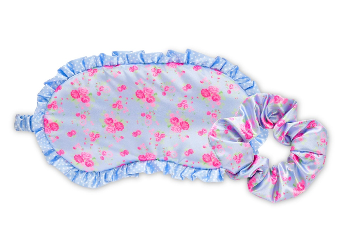 Ditsy Eye Mask & Scrunchie Set