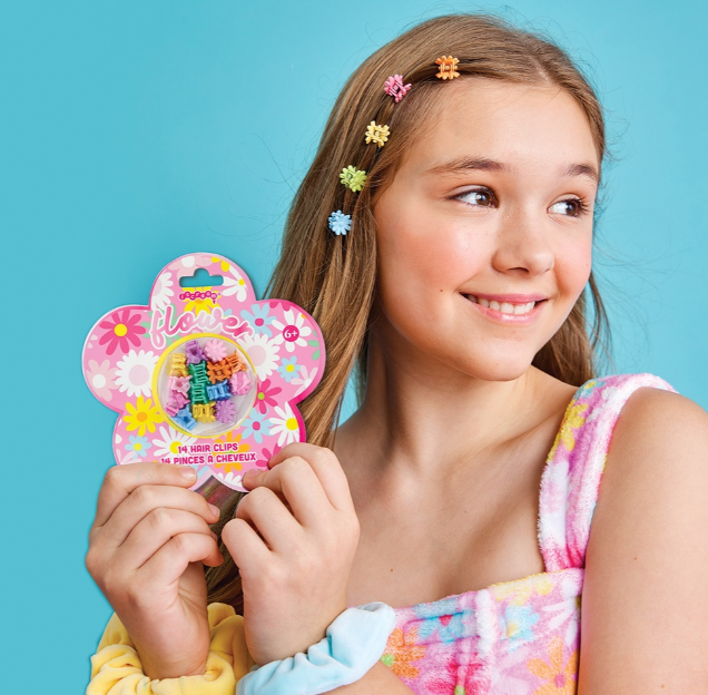 Flower Power Hair Clips