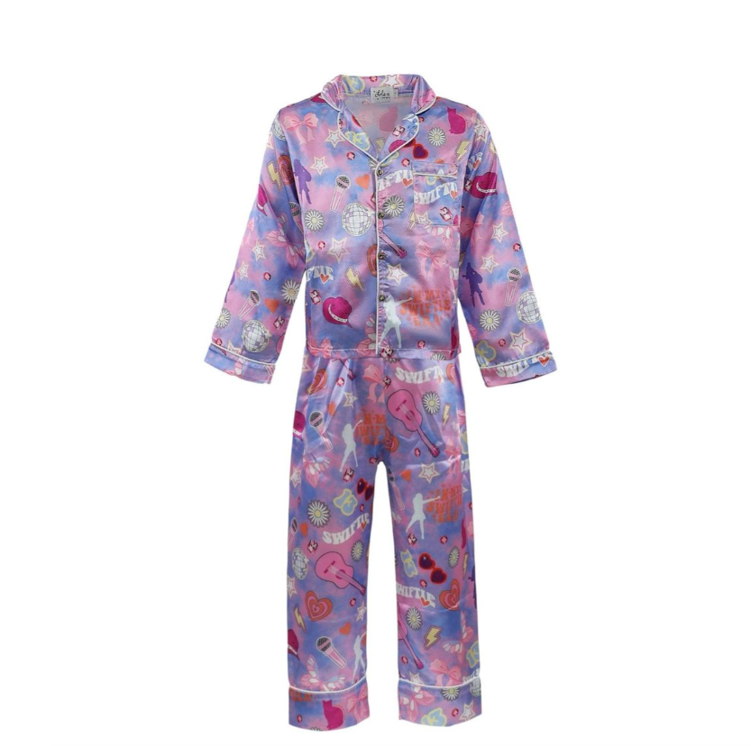 Swiftie Lovers Silky Set