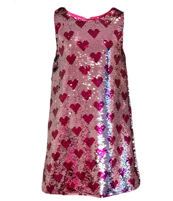 I Love You Sequin Dress