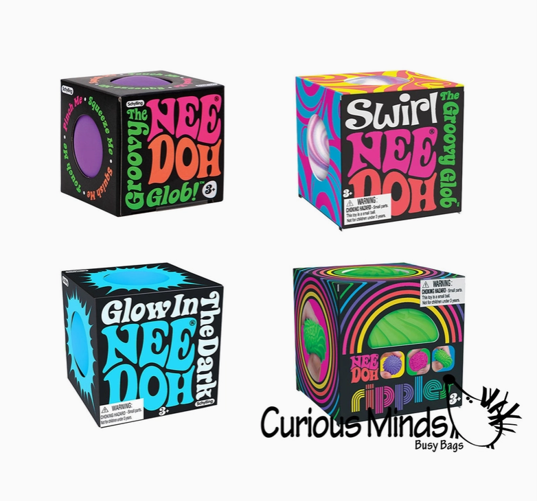 Teenie Tiny Nee-Doh Soft Doh Filled Stretch