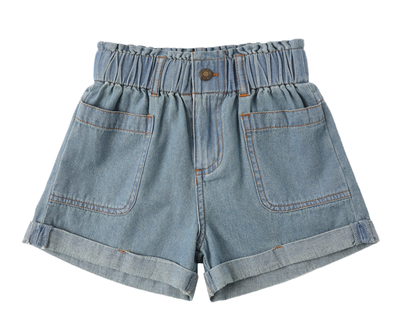 Alba Denim Short | Washed Blue
