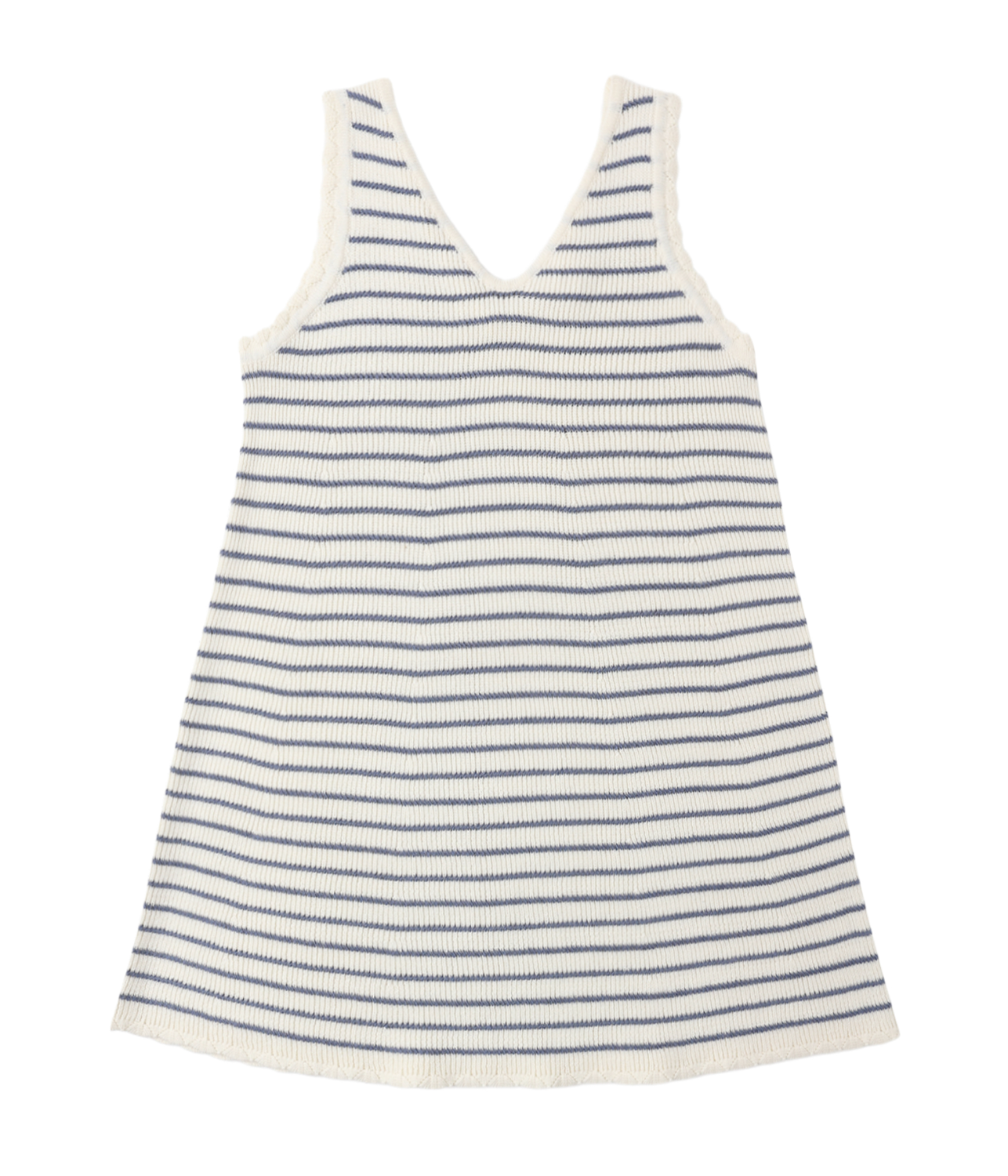 Crochet Tank Mini Dress | Marine