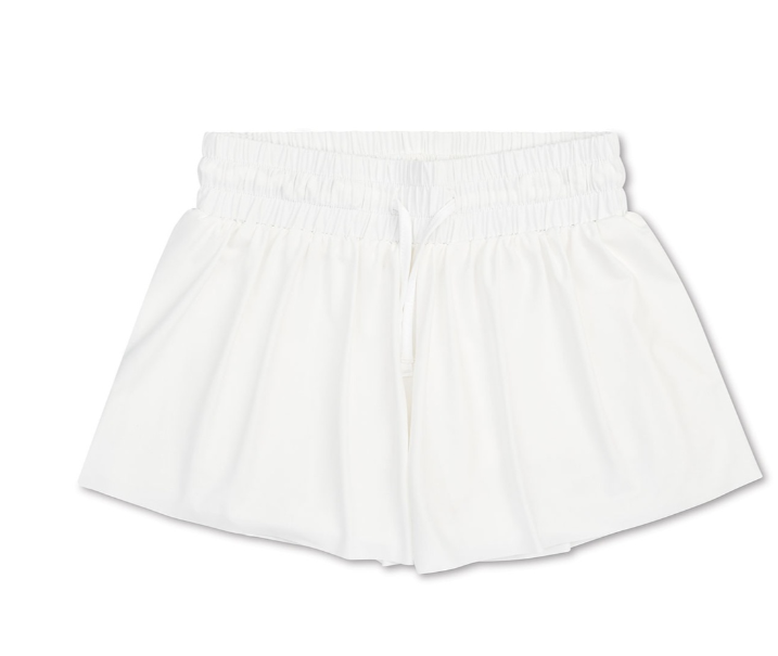 White Butterfly Shorts
