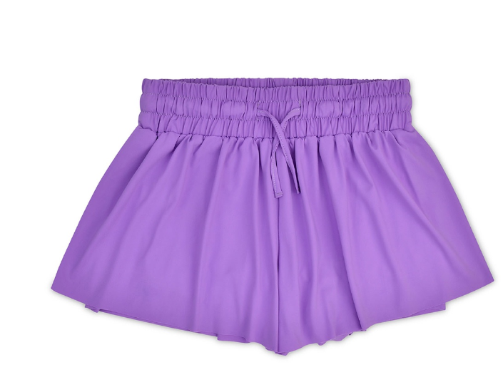 Vivid Violet Butterfly Shorts