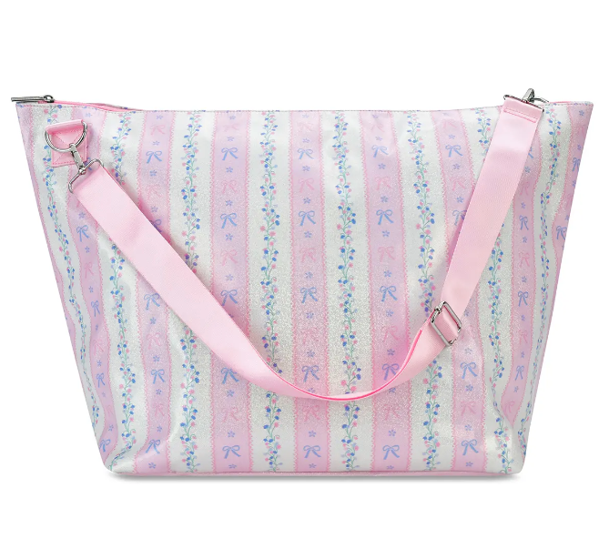 Floral Stripe Weekender