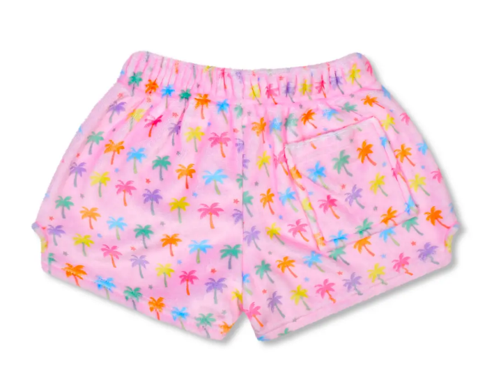 Palm Paradise Plush Shorts