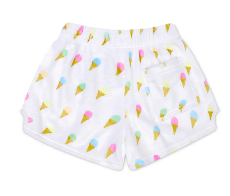 Sweet Scoops Plush Shorts