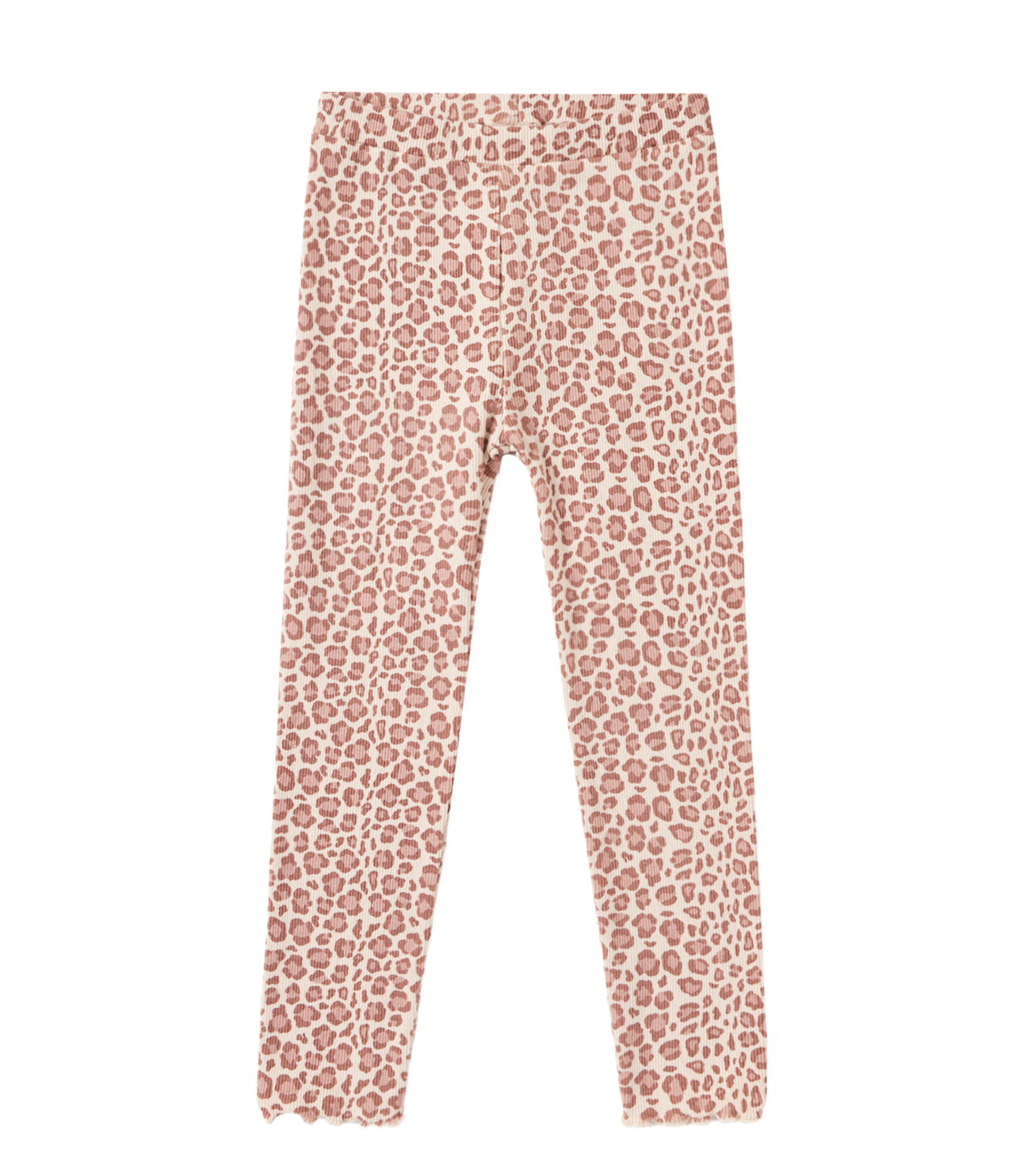 Coast Ribbed Leggings | Pink Leopard