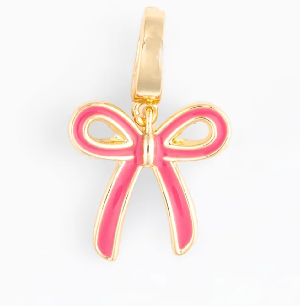 MM Charm | Pink Bow
